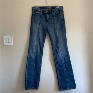 DKYNY BLUE REGUALR FIT DENIM JEANS